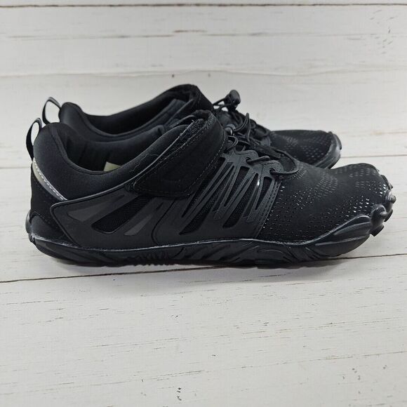 Whitin Minimalist Trail Runner Mens 9 42 Black Wide Toe Box Barefoot Inspired‎ - Picture 5 of 11